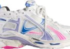 Balenciaga Runner WMNS: White, Lilac, and Neon Pink – A Bold, Stylish Statement