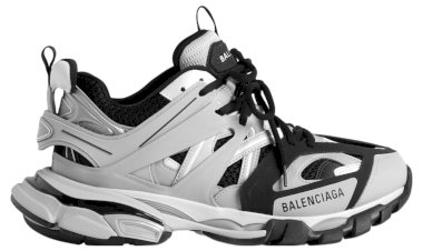 Balenciaga Track Sneakers: Beige & Black Edition